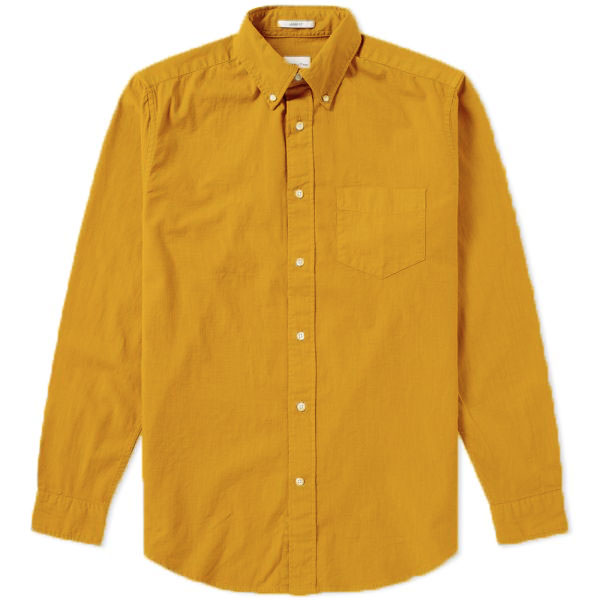 GANT RUGGER Warm Sun Oxford Button Down Shirt 341172 Size Medium
