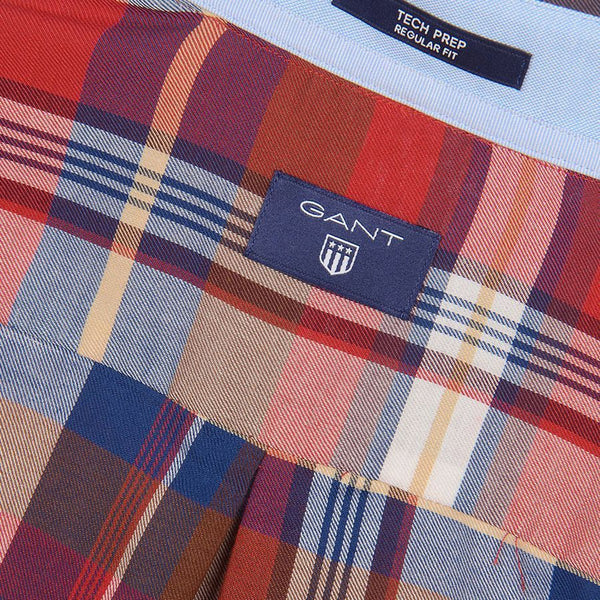 GANT Mud Brown Winter Twill Button Down Shirt 343010 Size Medium