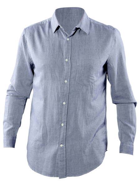 GANT RUGGER Men's Persian Blue Light Twill Shirt 344777 Size M $135 NWT