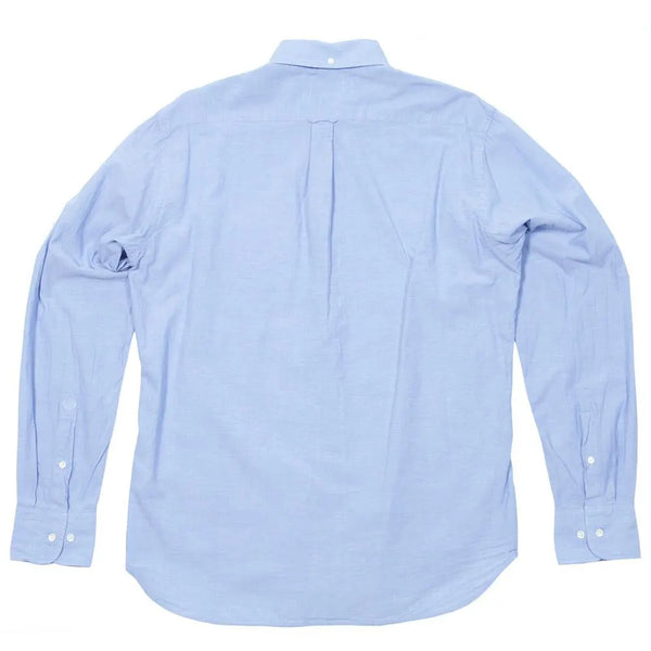 GANT RUGGER Men's Capri Blue Selvedge Madras Shirt 349620 Size X-Small