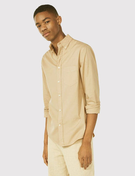 GANT RUGGER Daisy Yellow Organic Oxford Button Down Shirt 362755