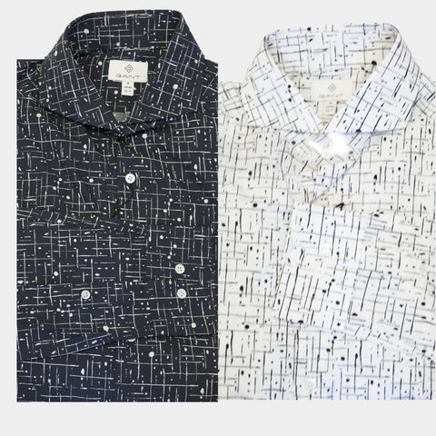 GANT DIAMOND G Men's City Action Art Fitted Amalfi 384607 Size M $225 NWT