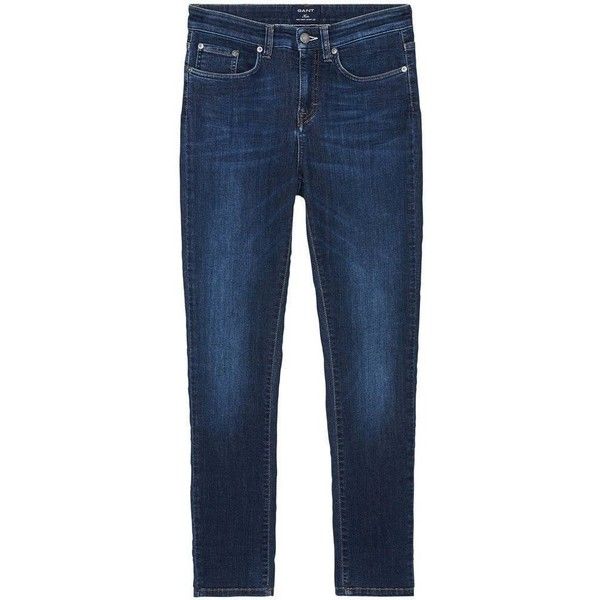 GANT Women's Dark Blue Kate Slim Fit Skinny Denim Jeans 410102 $185 NWT