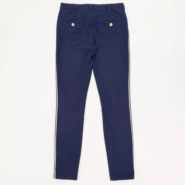 GANT RUGGER Women's Evening Blue Slim Soldier Pants 414844
