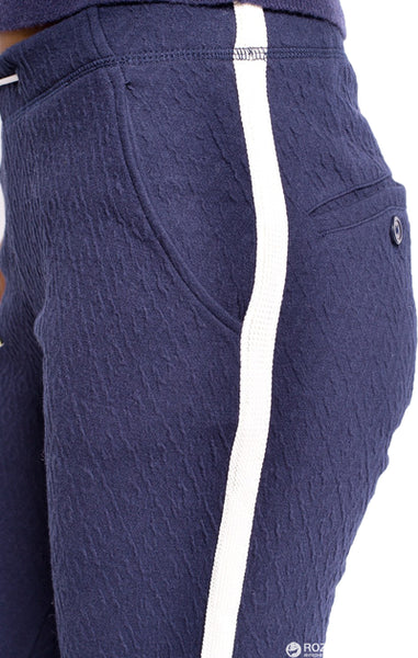 GANT RUGGER Women's Thunder Blue Lazy Pants 414847 Size X-Large