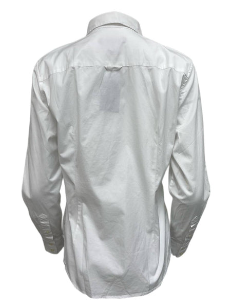 GANT Women's White Co Pop Stretch Button Up Shirt 430949