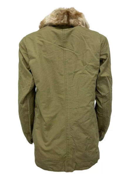 GANT RUGGER Women's Cypress Green Luxe Hunter Coat 470674 Retail $425