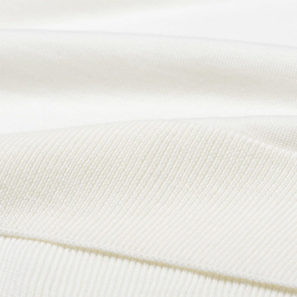 GANT Women's Nature White Merino V-Neck Sweater 482605 Size S $215 NWT