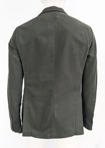 GANT RUGGER Miltary Green Cotton Unconstructed Blazer 76942 NWT