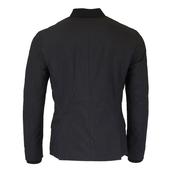 GANT RUGGER Men's Black Bomber Suit Jacket 77039 Size 40 NWT