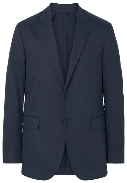 GANT Men's Classic Blue Stretch Linen Blazer 7705019 Size 38 NWT