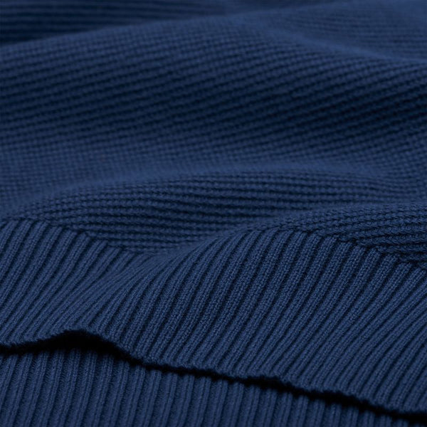 Gant Rugger Men's Twill Textured Crew (84235), Deep Sky, Medium