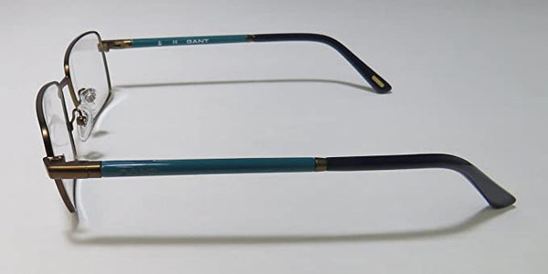 GANT Men's Rectangular G3007 Eyeglass Frames 54-17-145  -Satin Brown NEW