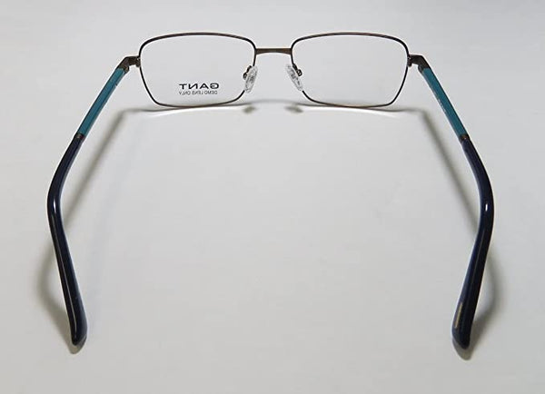 GANT Men's Rectangular G3007 Eyeglass Frames 54-17-145  -Satin Brown NEW