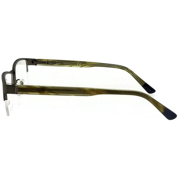 GANT Men's Half Rim Gunmetal (009) GA3071 Eyeglass Frames  57-17-145   NEW