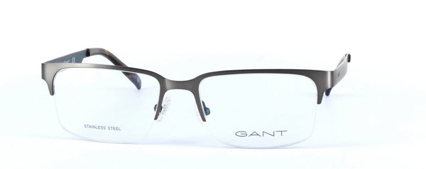 GANT Men's Gunmetal Half Rim GA3077 009 Eyeglass Frames  52-17-140  NEW