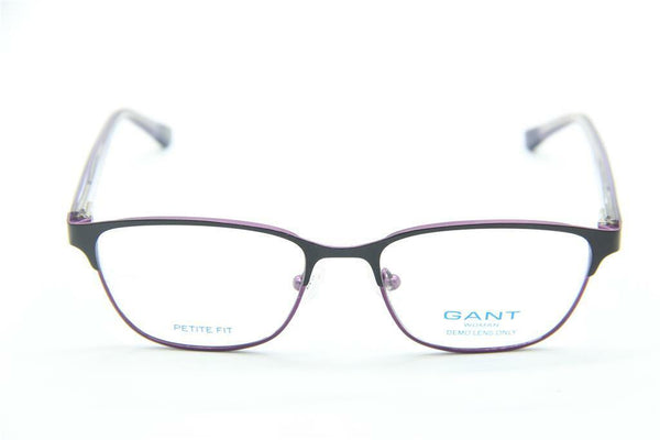 GANT Women's Metal GA4038 Eyeglass Frames 50-16-135 -Black and Purple NEW