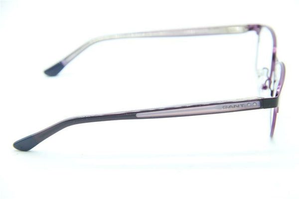 GANT Women's Metal GA4038 Eyeglass Frames 54-16-135 -Black and Purple NEW