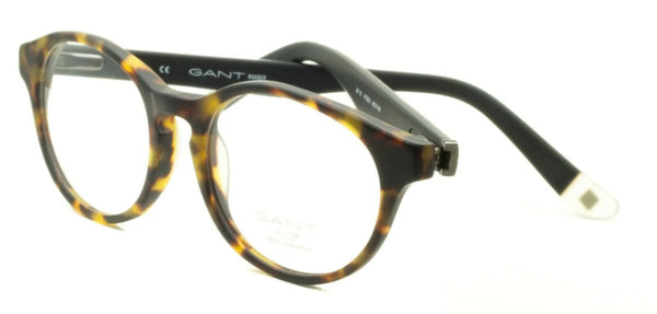 GANT RUGGER Men's Round GR103 Eyeglass Frames 48-17-145  -Matte Tortoise NEW