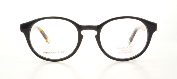 GANT RUGGER Men's Round Olle Eyeglass Frames 48-18-145  -Black  NEW