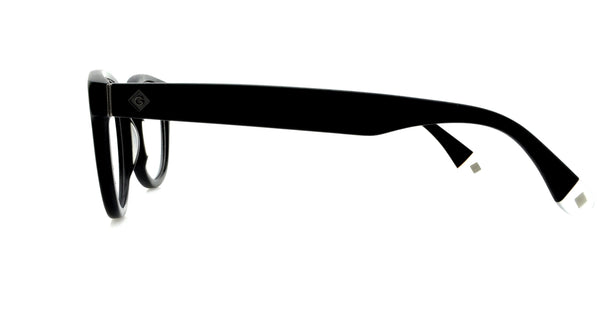 GANT Men's Reed Round Eyeglass Frames 46-21-145 - Matte Black NEW