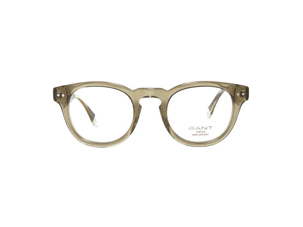 GANT Men's Reed Round Eyeglass Frames 46-21-145 - Olive  NEW