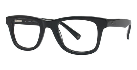 GANT RUGGER Men's GR Wolfie Eyeglass Frames 50-22-140  -Black  NEW