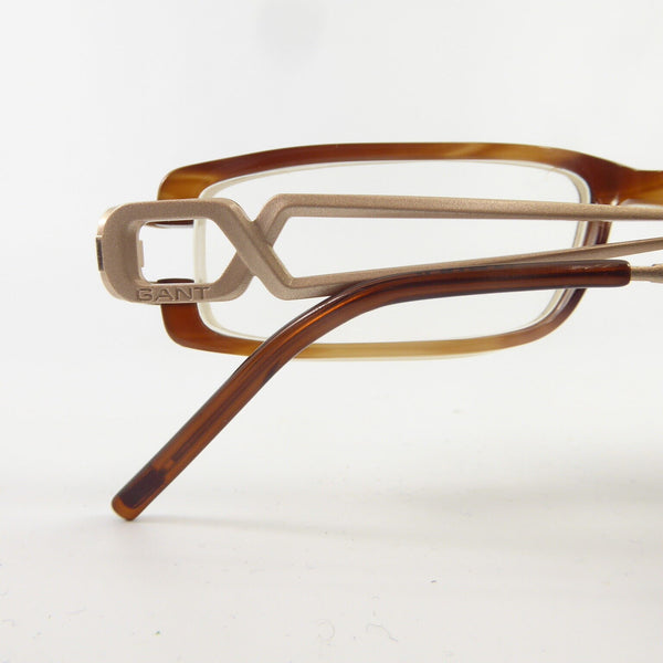 GANT Women's Rectangular Greta Eyeglass Frames 52-15-140 -Brown  NEW