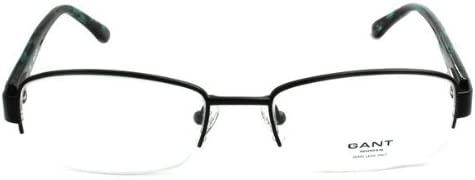GANT Women's Half Rim Patty Eyeglass Frames 52-18-135  -Satin Black NEW