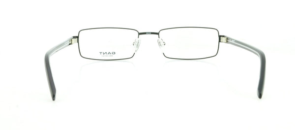 GANT Men's Modified Oval G Lettere Eyeglass Frames 51-17-140  -Black NEW