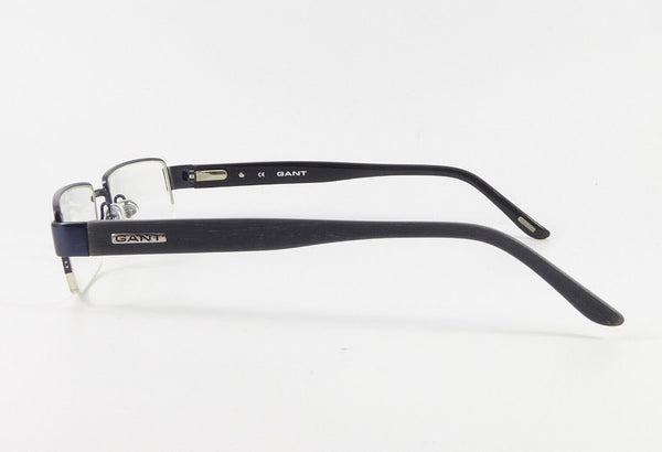 GANT Men's Half Rim Hammond Eyeglass Frames  52-17-140  -Satin Navy   NEW