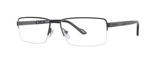 GANT Men's Half Rim Scala Eyeglass Frames 56-16-140 -Satin Black  NEW