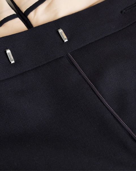 GANT RUGGER Men's Navy Hopsack Smarty Pant 189660 $295 NWT