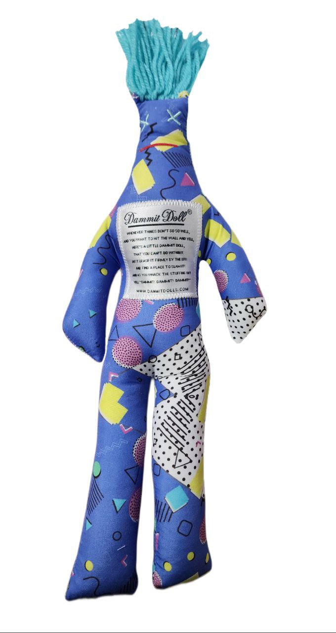 DAMMIT! DOLLS Stress Relief Squishy Classic Geometry Doll Gag Gift