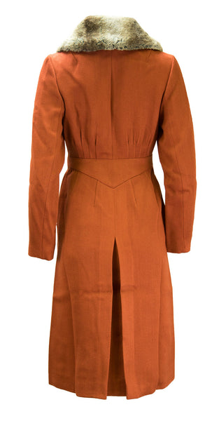 ALICE'S PIG Women's Red Georgette's Glam Wool Coat AP0218A NWT