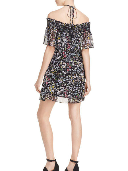 REBECCA MINKOFF Women's Balboa Garden Print Gerry Dress $188 NWT