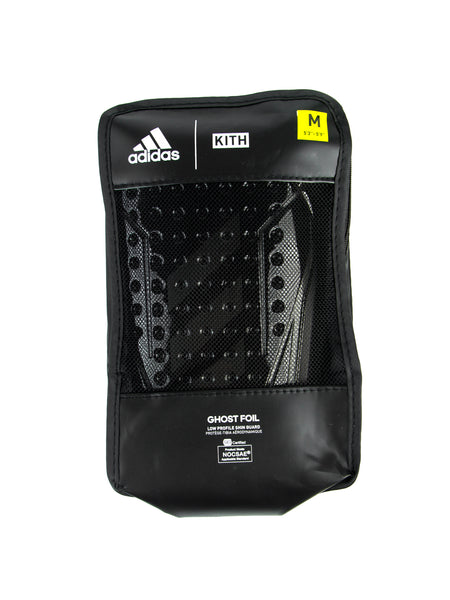 KITH x ADIDAS Men's Ghost Foil Low Profile Shin Guard Medium Black