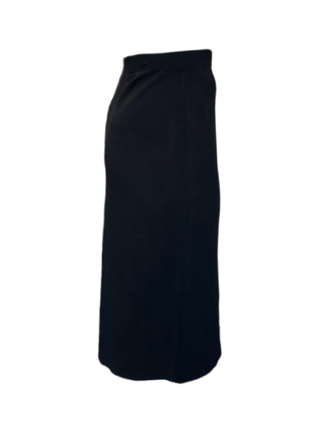 Marina Rinaldi Women's Black Gigi Knitted Straight Skirt Size XL NWT