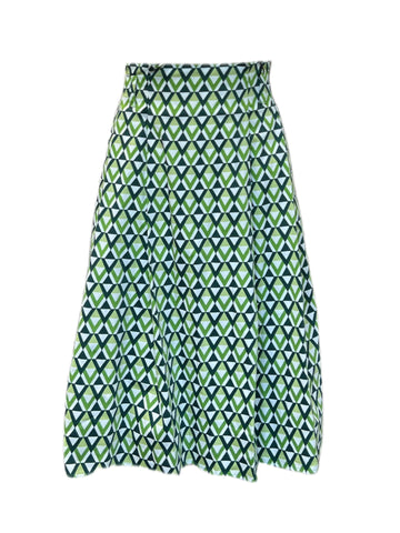 Marella By Max Mara Women's Green Giovane Straight Skirt NWT