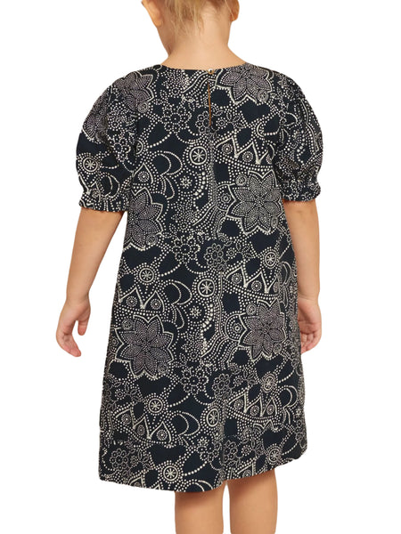 Roberta Roller Rabbit Girls Dihn Lunara Dress 10 Years Indigo