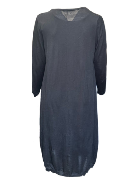 Marina Rinaldi Women's Black Gisel Pullover Shift Dress Size XL NWT