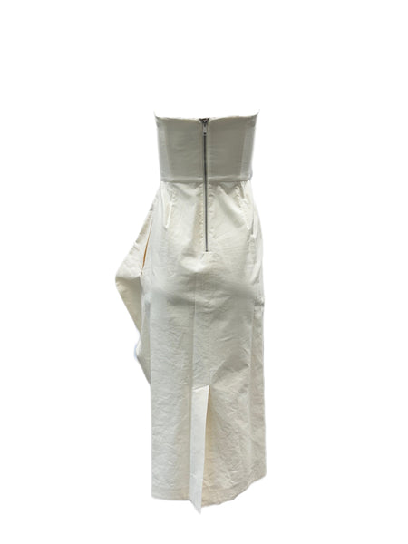 Max Mara Women's White Gisella Sheath Dress Size 4 NWT