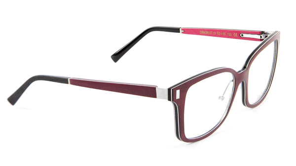 Gold & Wood Orion 07 Square Eyeglass Frames 53mm $789 NEW