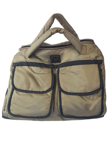 7AM Gold Voyage Lightweight Diaper Bag #VB001 One Size NWT