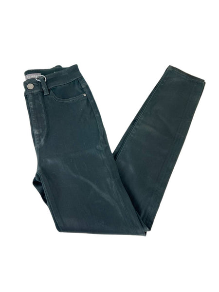 DL1961 Women's Deep Green Farrow Ankle High Rise Instasculpt Skinny Jeans NWT