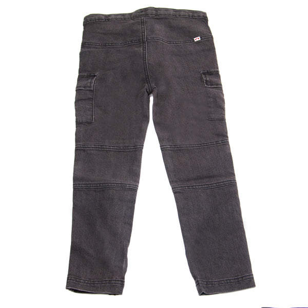 APPAMAN Girls' Vintage Black Skinny Cargo Jeans $55 NWT
