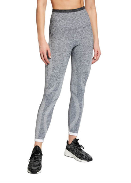 LNDR Women's Light Grey Tone 7/8 High Rise Legging #SL727 NWT