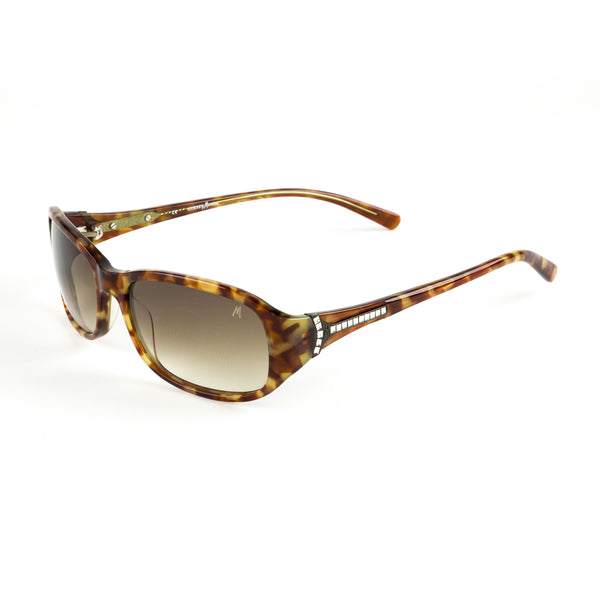 GUESS by Marciano Oval Sunglasses w/ Swarovski Crystal GM645 $198 NEW