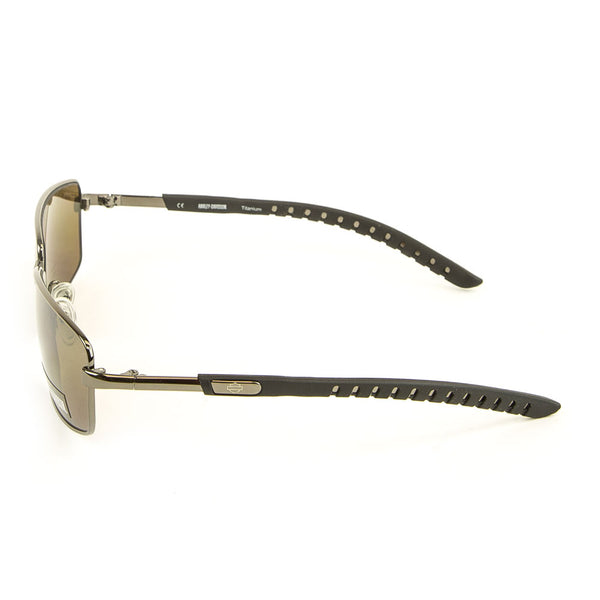 Harley-Davidson Men's Sunglasses, HDX845 GUN-1F 63mm