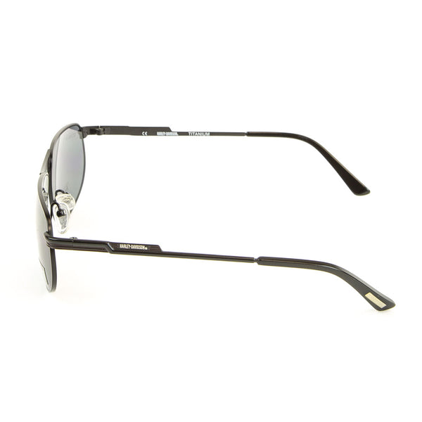 Harley-Davidson Men's Sunglasses, HDX875 BLK-3 58mm